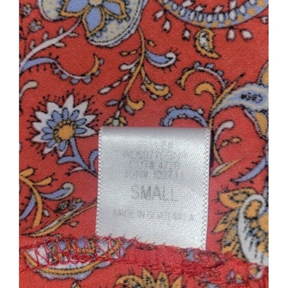 Harlowe & Graham Short Long Sleeve Floral Dress, Size S‎ - Picture 4 of 5